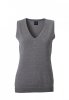 JN656 Ladies' V-Neck Pullunder James & Nicholson