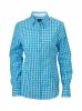 JN616 Ladies' Checked Blouse James & Nicholson